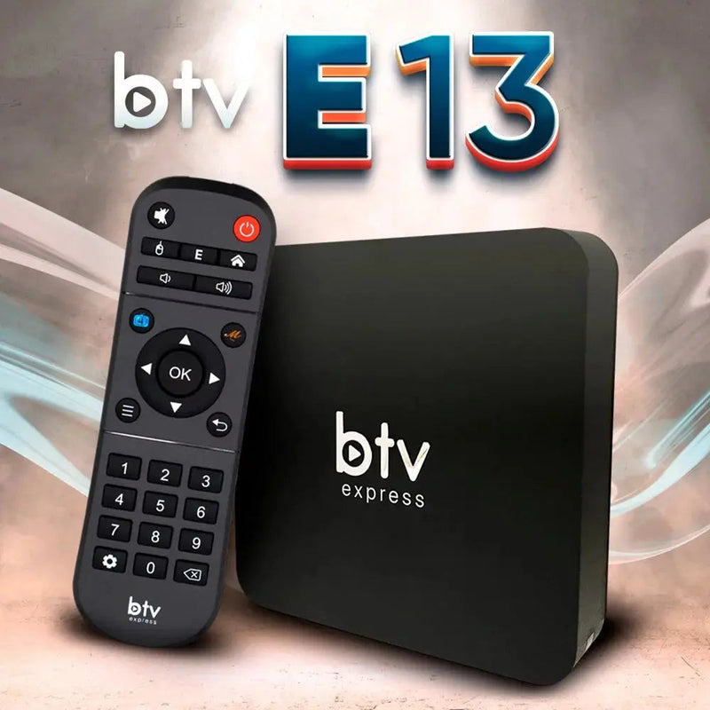 BTV E13 - 4K FULL HD Android (Promoção Limitada)